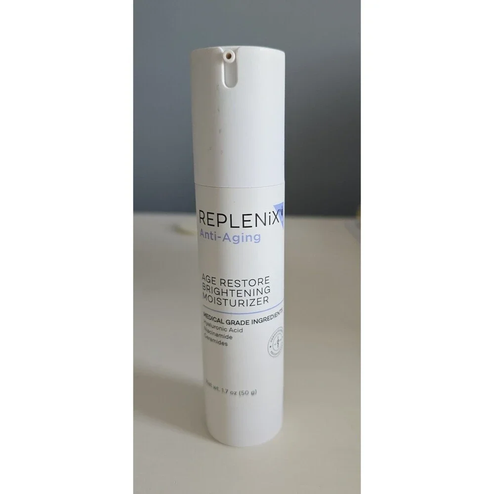 Replenix Age Restore Brightening Moisturizer 1.7 Oz New